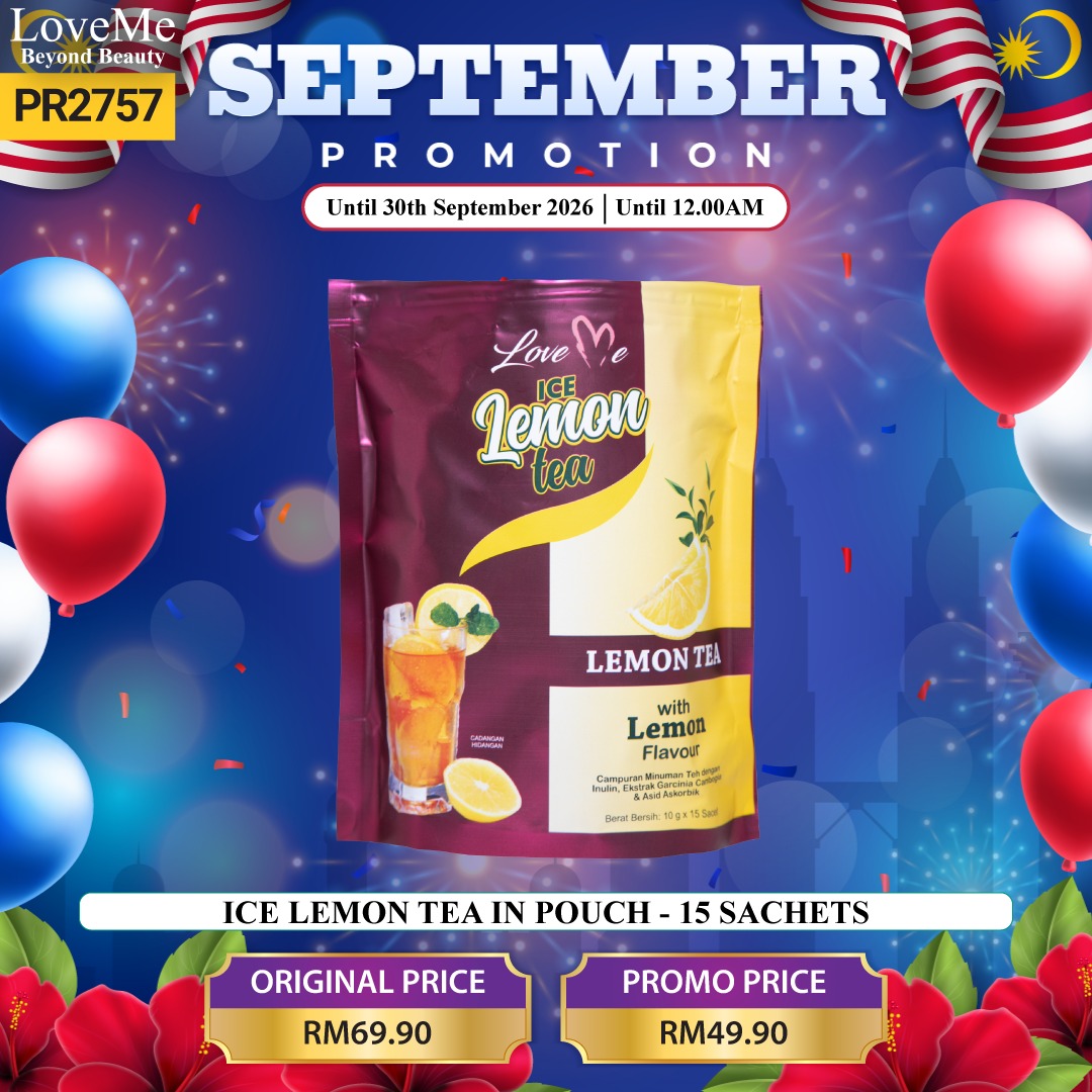 ICE LEMON TEA IN POUCH - 15 's