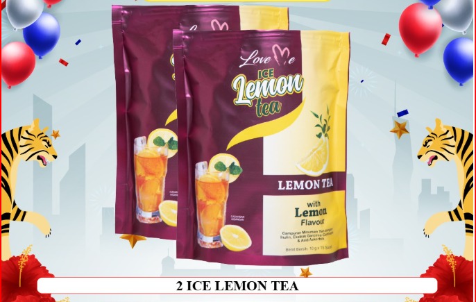 2 ICE LEMON TEA