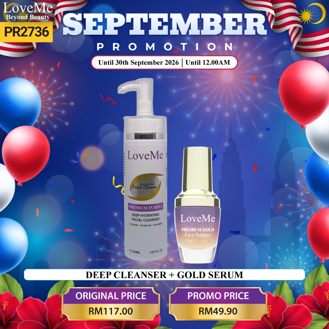 DEEP HYDRATING FACIAL CLEANSER & GOLDSERUM