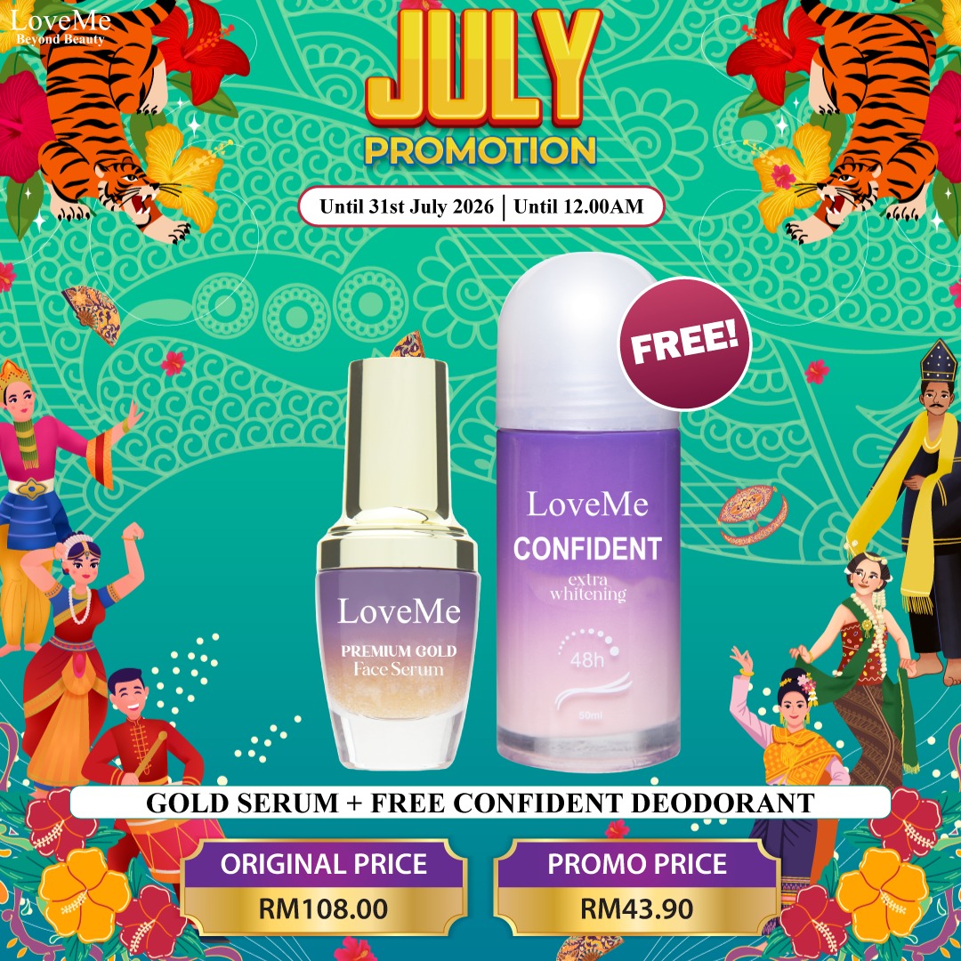 GOLD SERUM FREE CONFIDENT DEODARANT