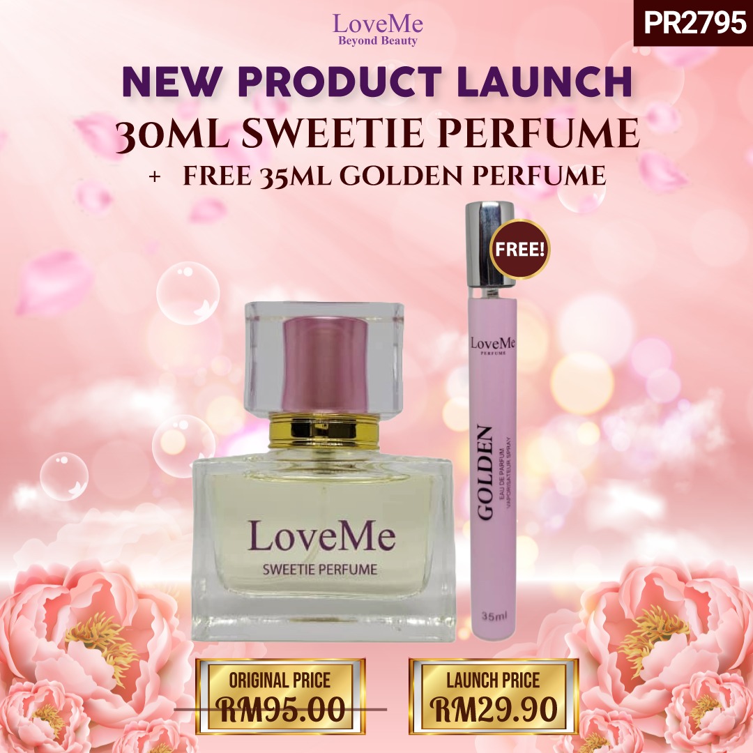 30ML SWEETIE + FREE 35ML GOLDEN MIST