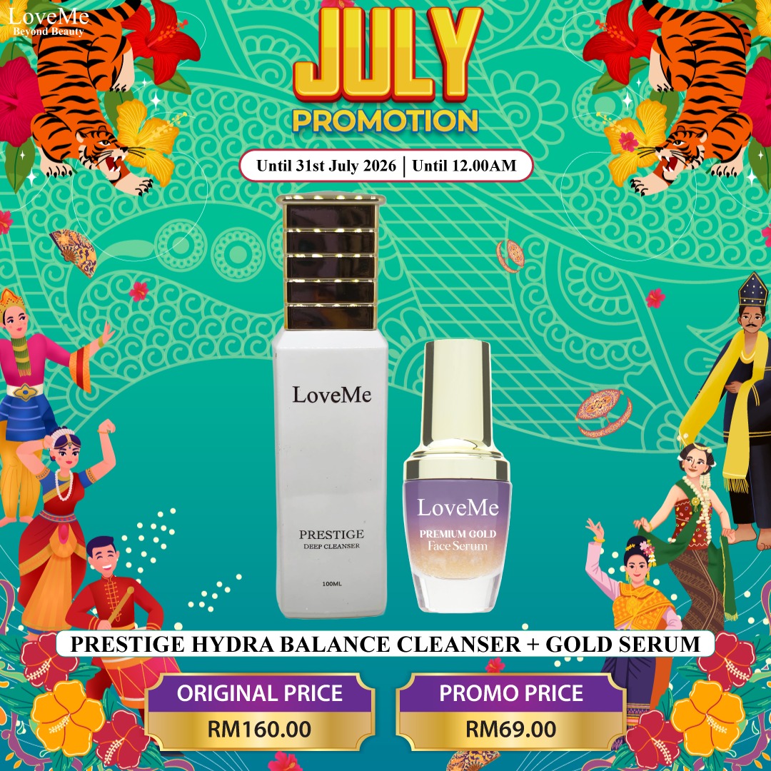 PRESTIGE HYDRA CLEANSER+GOLD SERUM