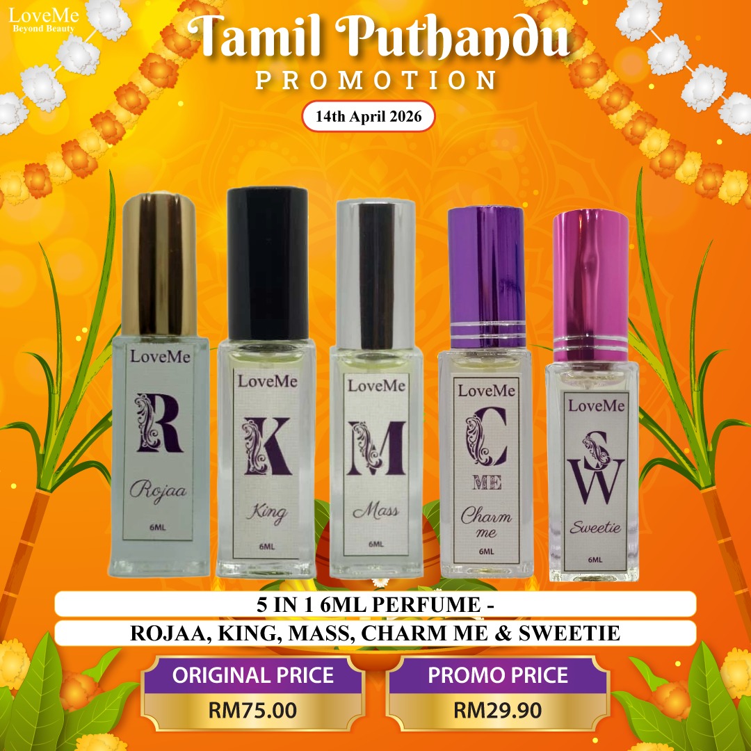 5 IN 1 6ML COMBO - ROJAA, KING, MASS, CHARM ME & SWEETIE