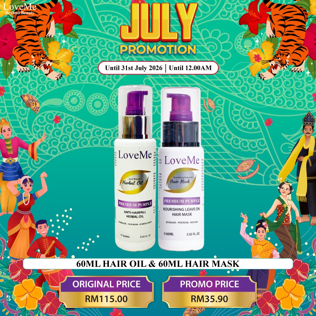 60ML HAIR OIL AND 60ML HAIR MASK