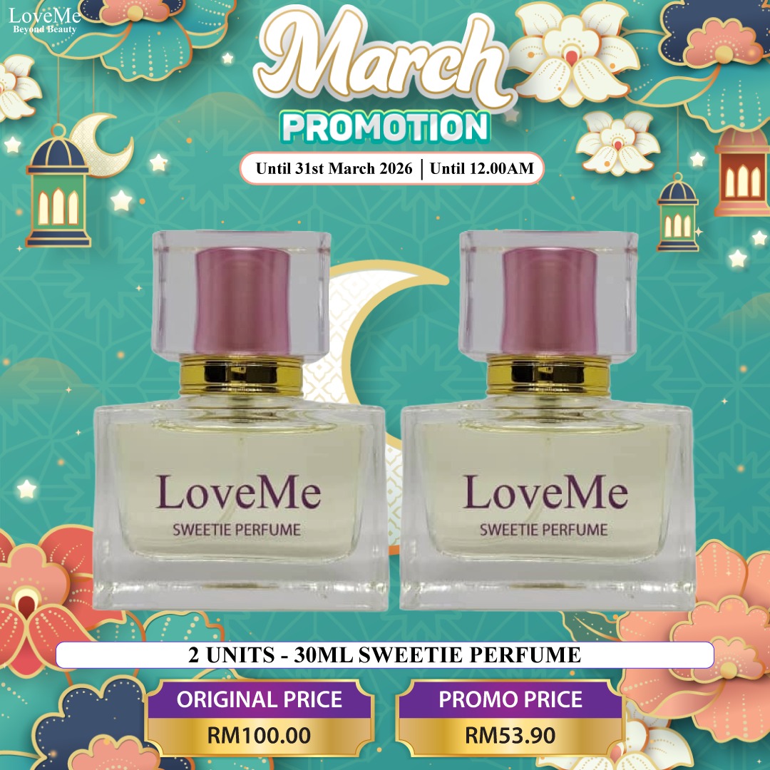 2 UNIT OF 30ML SWEETIE PERFUME