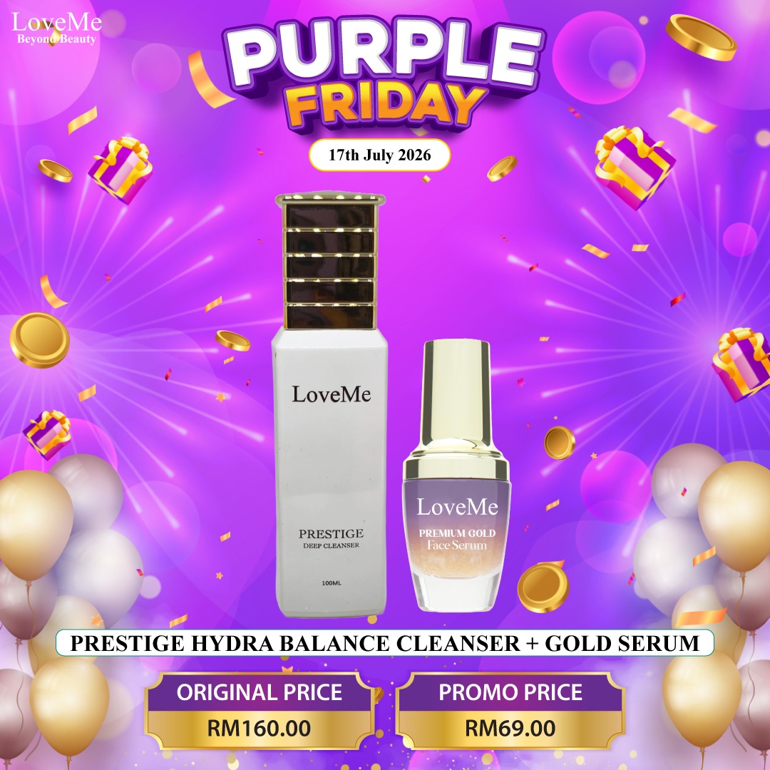 PRESTIGE HYDRA CLEANSER+GOLD SERUM